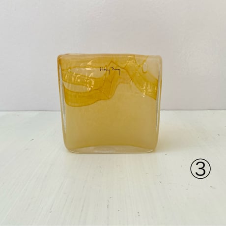 ＜Henry Dean＞ Square XS （Aquarel Amber）