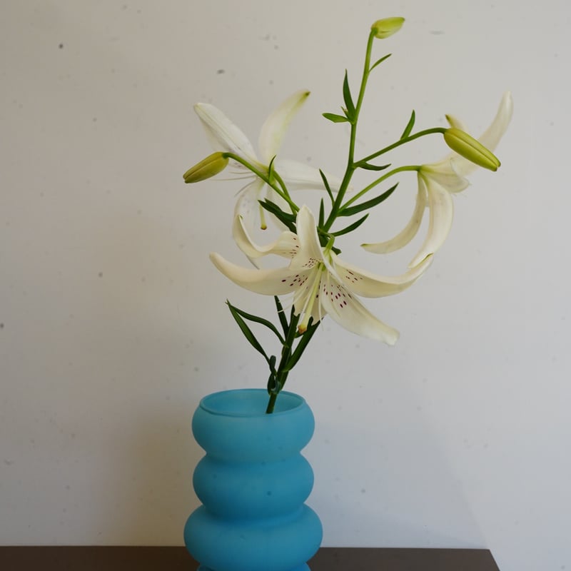 CRISTASEYA flower vase 花瓶 CAESARCRYSTAL BOHEMIAE24% クリスタル