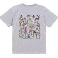 【実は庭師×gui flower】コラボＴシャツ（gray）受注生産枠＊7月中旬発送
