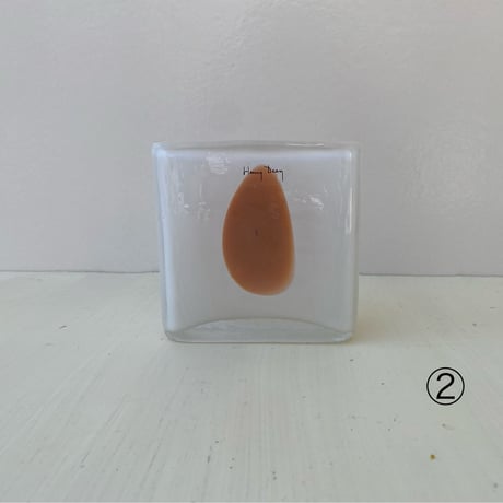 ＜Henry Dean＞ Square XS （Pink Stain）