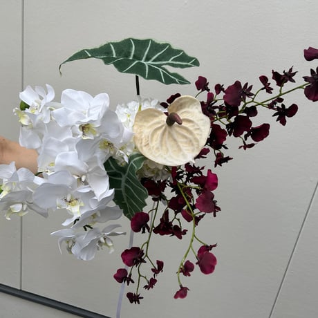 artificial flower bouquet ①