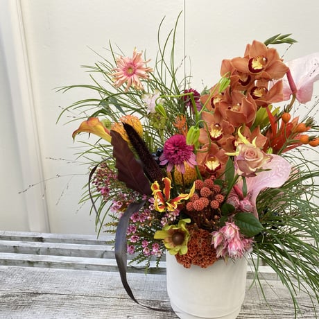 【企業様向けお祝い花】 flower arrangement L