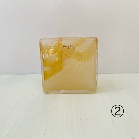 ＜Henry Dean＞ Square XS （Aquarel Amber）