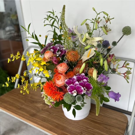 【企業様向けお祝い花】 flower arrangement LL