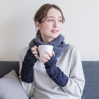 【KOHARU】シルクリブアームウォーマー