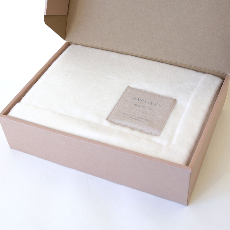 hasegawa】マルベリーシルク毛布（ハーフサイズ） | & Silk