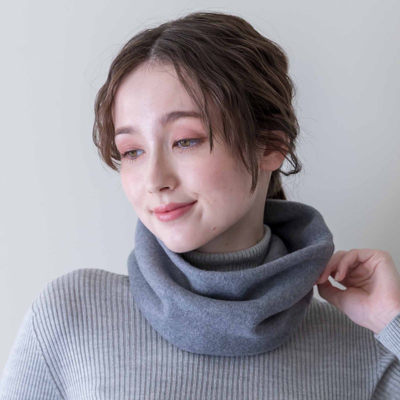 KOHARU】シルクフリースネックウォーマー | & Silk