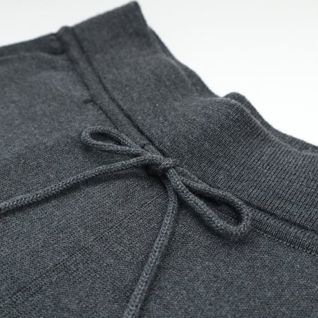 【sof.】シルクスウェット ロングパンツ