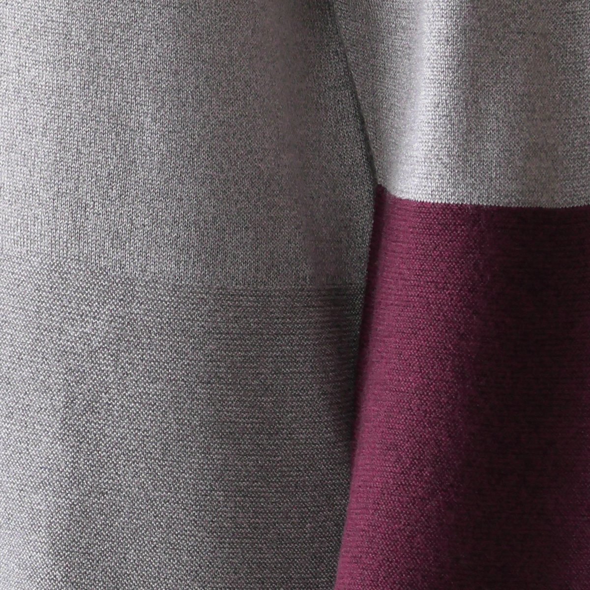 hasegawa】シルクの残糸 ニットプルオーバー | & Silk