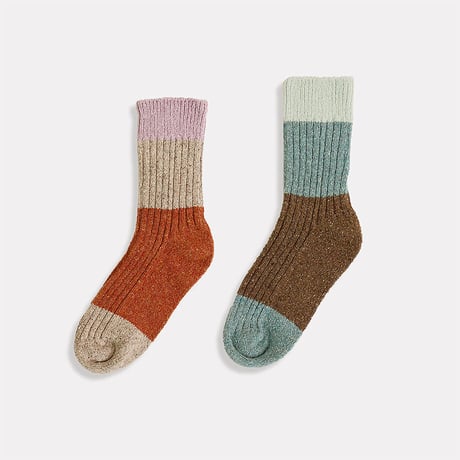 TWEEDY SILK SOCKS　レディース〚LE1086〛