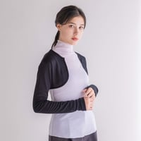 【SISIA】ウォッシャブルシルク ショートボレロ