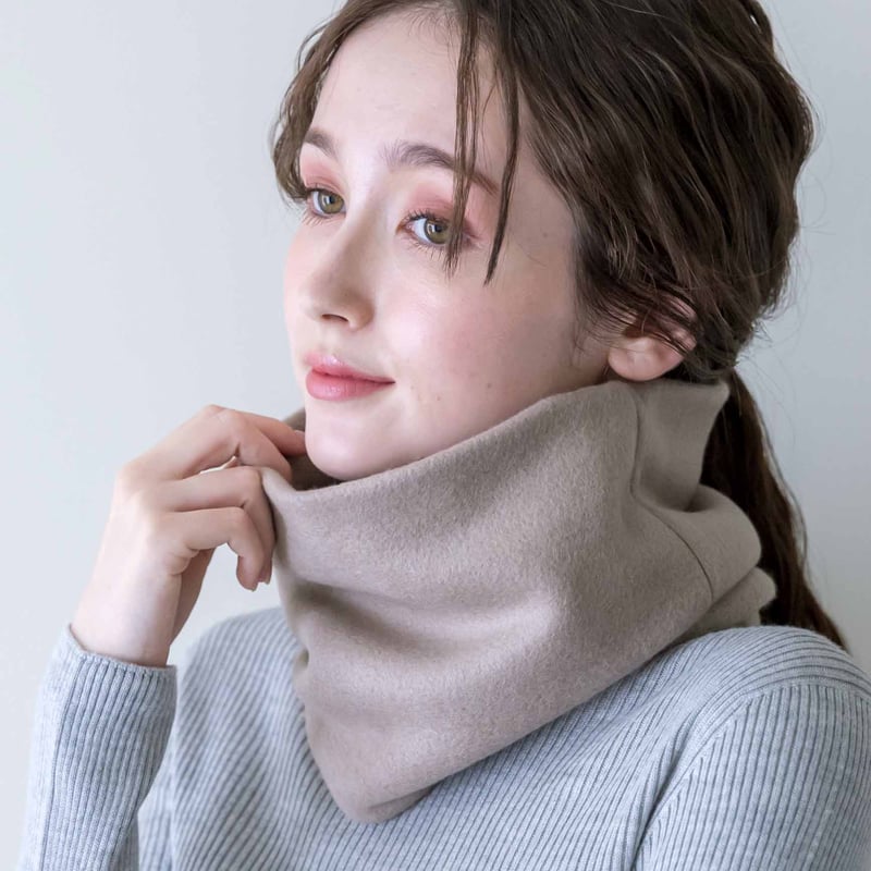 KOHARU】シルクフリースネックウォーマー | & Silk