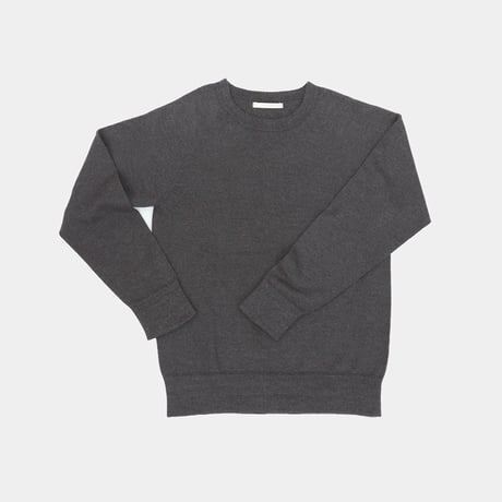 【sof.】シルクスウェット プルオーバー