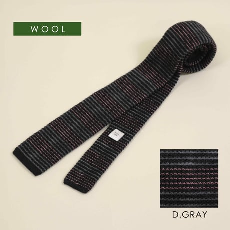 ファインネスウールボーダータイ〚TE0058〛