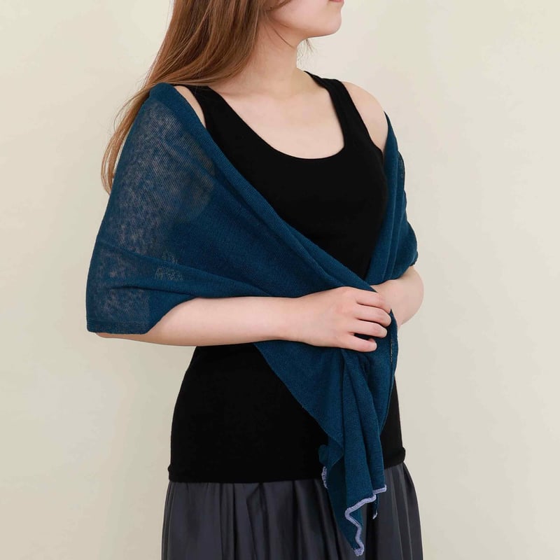 Salvatore Ferragamo シルク ニットタンクトップ ネイビー fit=scale-down,w=1200