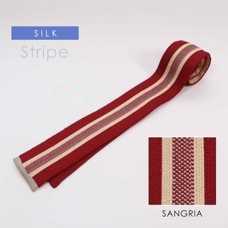 タッサーシルクフィラメント ストライプタイ〚TE0056〛