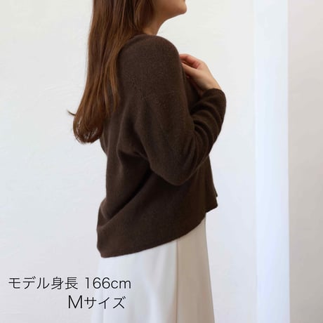 【在庫限りで販売終了】スリットネックプルオーバー〚SW0957〛