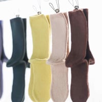 【SISIA】コットンシルク パイルソックス(22-24cm)