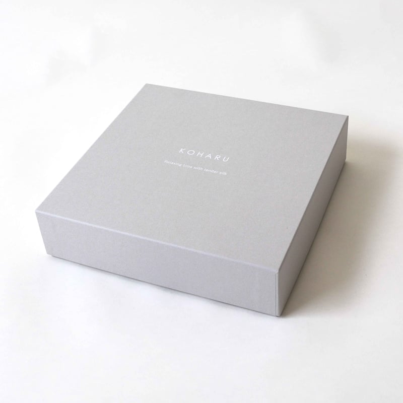 KOHARU】ウォッシャブルシルクブランケット＜ブロック柄＞ | & Silk