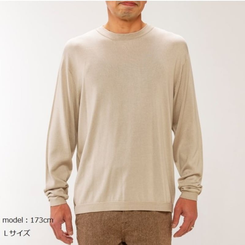 STONE  シルクウール　クルーネック　ニットセーター　Sサイズ STONE ISLAND シルクウール クルーネック ニットセーター Sサイズ