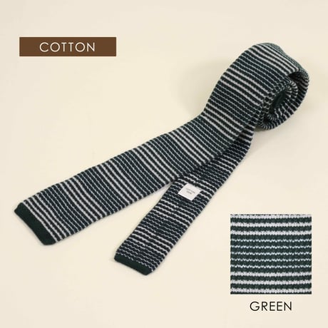 オーガニックコットンボーダータイ〚TE0060〛