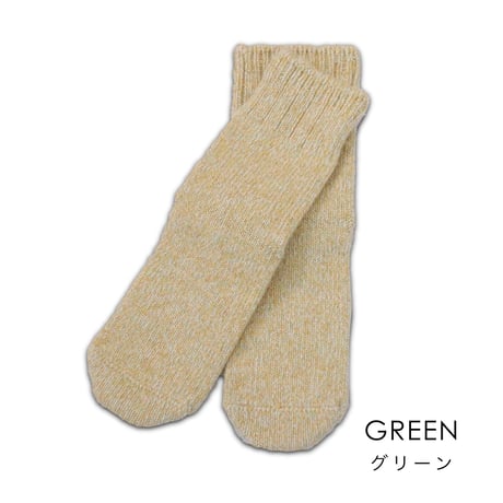 【hasegawa】ウールシルクアンゴラローゲージソックス（22-24cm）