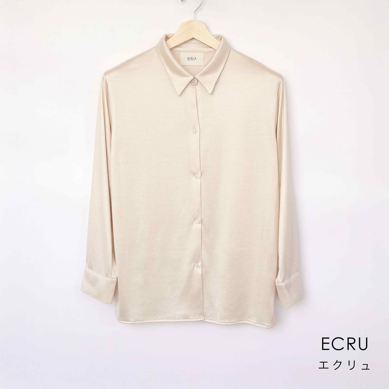 マカフィー 美品 RAW SILK カミサブラウス シルク 36 ナチュラル ブラウス - シルク モスリン、ホワイト — ファッション | CHANEL