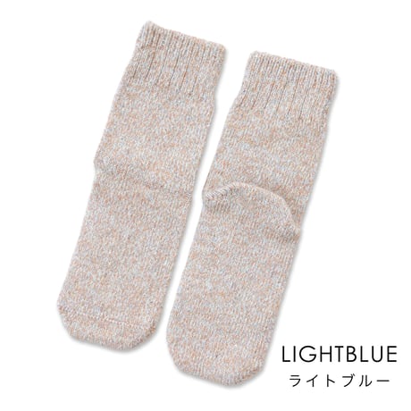 【hasegawa】ウールシルクアンゴラローゲージソックス（25-27cm）