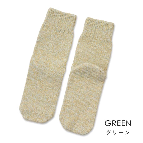 【hasegawa】ウールシルクアンゴラローゲージソックス（25-27cm）
