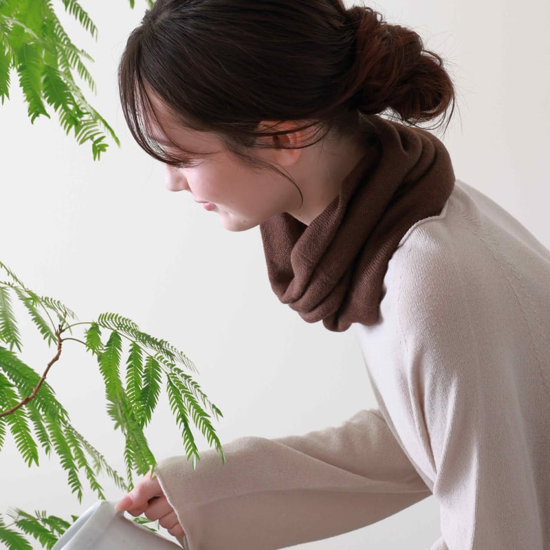 シルクスムース2重スヌード〚NE0837A〛 | & Silk シルクスムース2重スヌード〚NE0837A〛 | & Silk