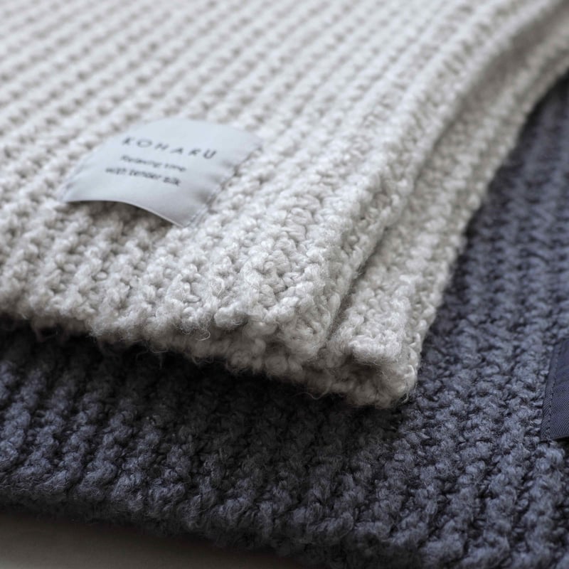 KOHARU】フラッフィーシルクスヌード | & Silk