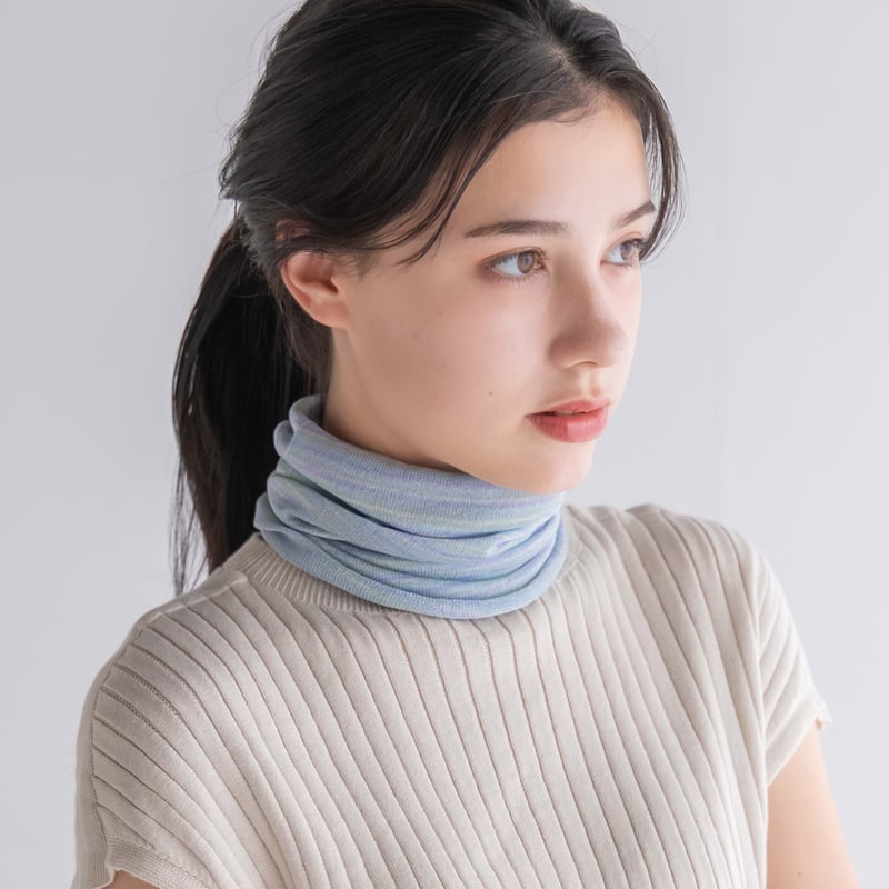 sof.】シルクネックカバー ハイツイスト | & Silk