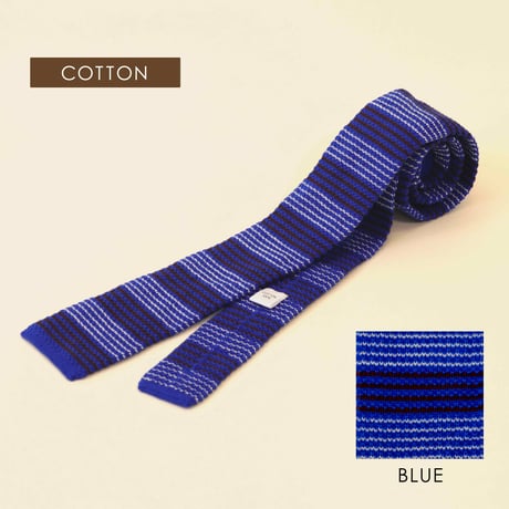 オーガニックコットンボーダータイ〚TE0060〛