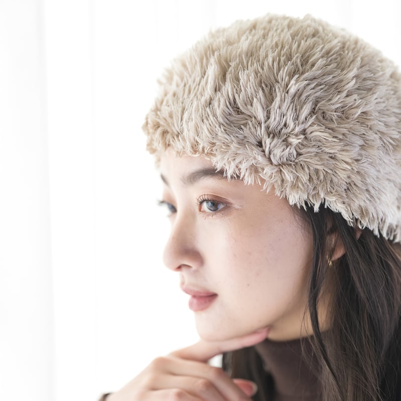 SISIA】シルクファーニットキャップ | & Silk