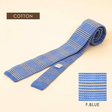 オーガニックコットンボーダータイ〚TE0060〛