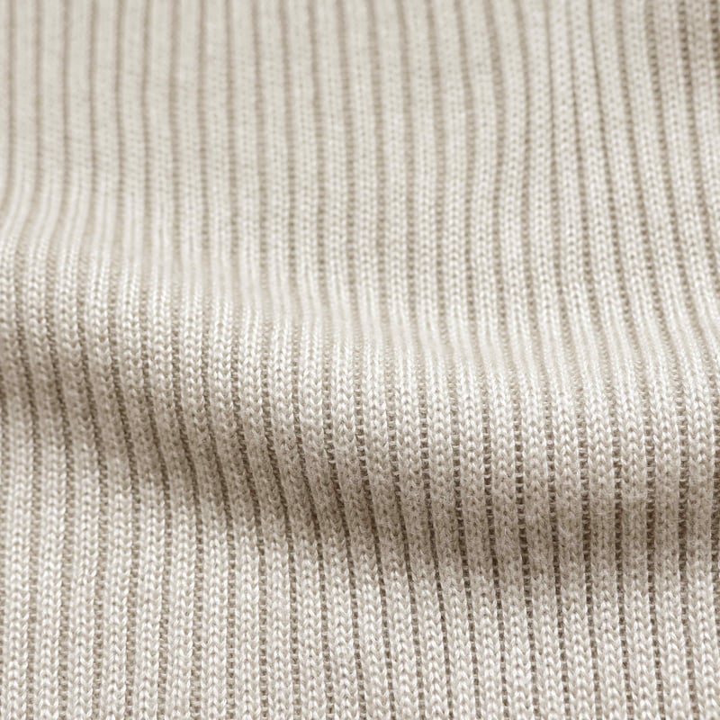 ふわふわシルクVネックリブセーター5分袖〚SW1370〛 | & Silk ふわふわシルクVネックリブセーター5分袖〚SW1370〛 | & Silk