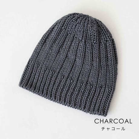 【SISIA】タッサーシルクリブキャップ