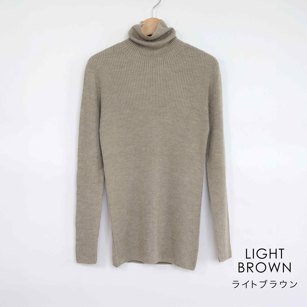 ⭐︎ 希少 ⭐︎ ドゥロワー キャメル/シルク クルーネック ニット