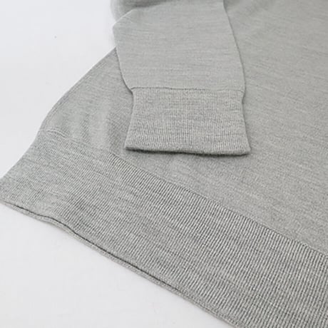 【sof.】シルクスウェット プルオーバー
