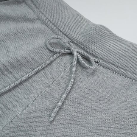 【sof.】シルクスウェット ロングパンツ