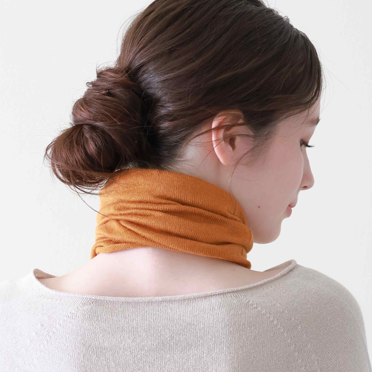 ふわふわシルクネックウォーマー〚NE0915A〛 | & Silk ふわふわシルクネックウォーマー〚NE0915A〛 | & Silk