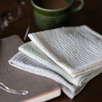 【LULL】シルク　ワッフルタオル