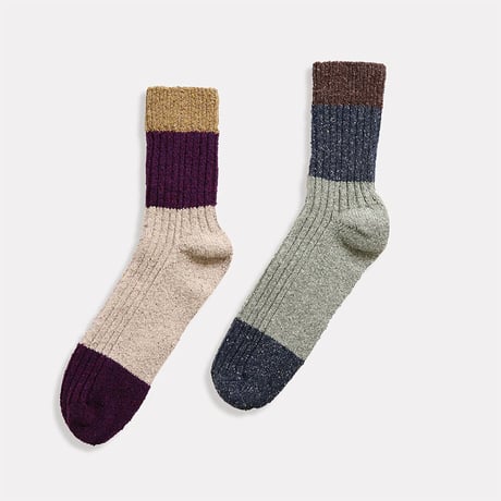 TWEEDY SILK SOCKS　メンズ〚LE0338A〛