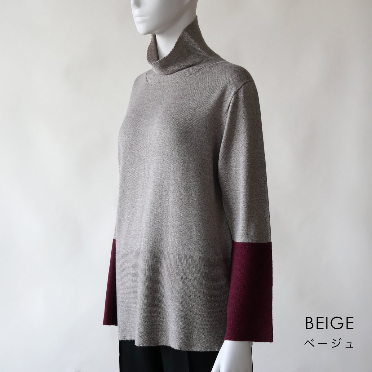 45R シルクのプルオーバー K2665 透かし鎖編みプルオーバー(M ブラック): トップス - RNA