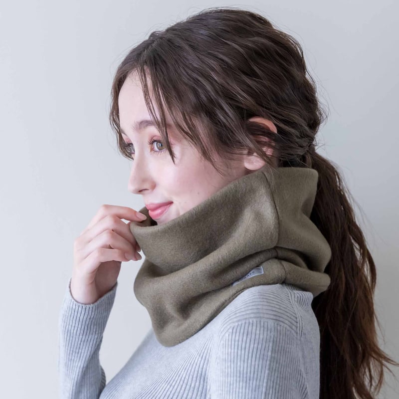シルクフリースネックウォーマー KOHARU】シルクフリースネックウォーマー | & Silk