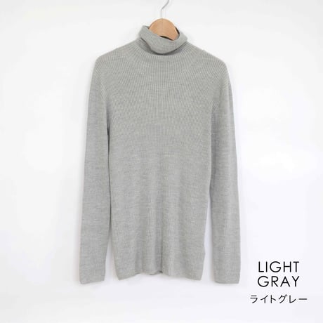 【KOHARU】ふわふわシルクタートルネックセーター