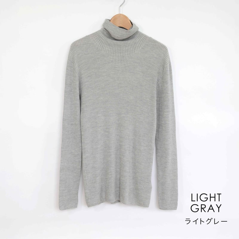 【美品アルチビオ】36号シルク素材半袖タートルセーター KOHARU】ふわふわシルクタートルネックセーター | & Silk