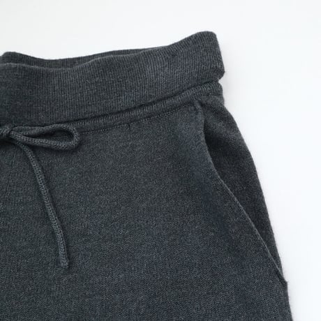 【sof.】シルクスウェット ロングパンツ