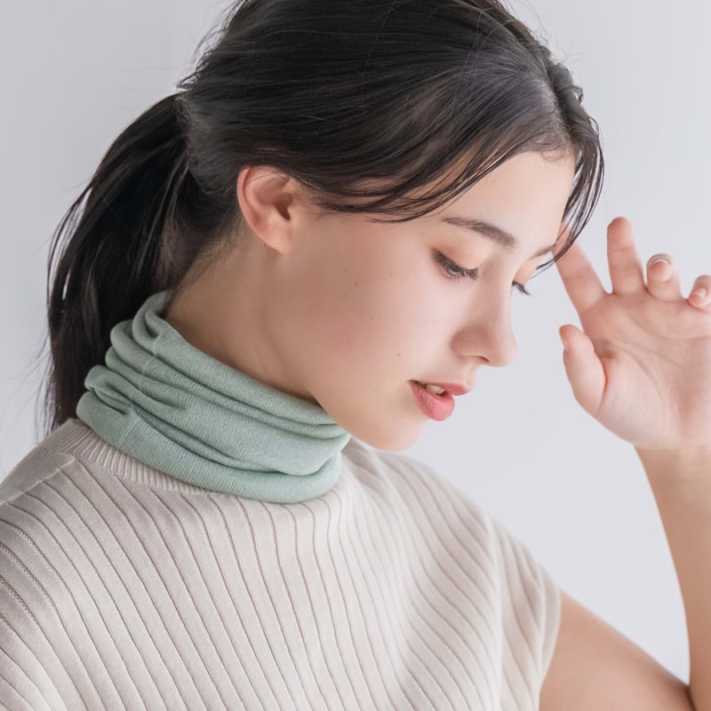 sof.】シルクネックカバー ハイツイスト | & Silk