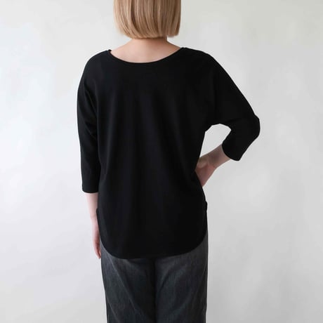 【sof.】シルクノイル ドルマンTシャツ